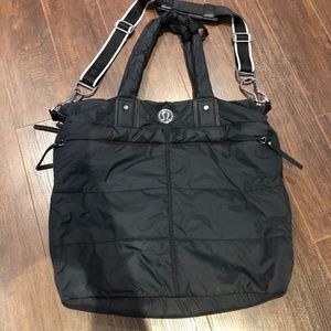 Lululemon Black Gym Bag